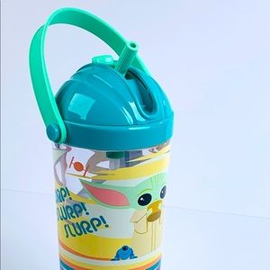 Star Wars The Mandalorian Child Grogu Baby Yoda Glassware 10.5oz Plastic Globe